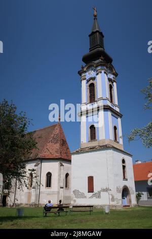 Serbische Kirche, Rackeve, Pest County, Ungarn Stockfoto