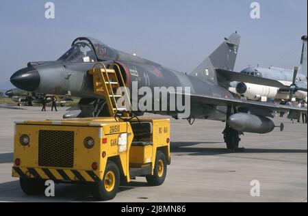 Französische Navy Dassault Super Etendard Schlagjäger Stockfoto