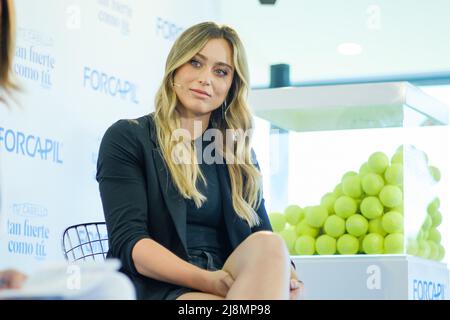 Madrid, Spanien. 17.. Mai 2022. Tennisspielerin Paula Badosa, während der Präsentation des Forcapil Events im Matriz-Raum in Madrid. Kredit: SOPA Images Limited/Alamy Live Nachrichten Stockfoto