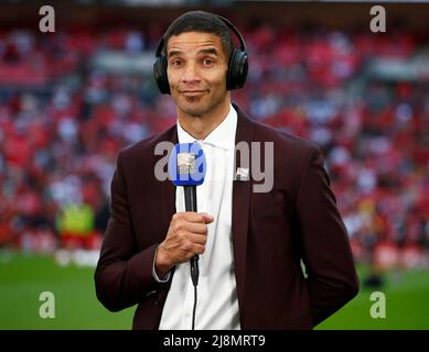 LONDON, ENGLAND - MAI 14:David Benjamin James MBE beim FA Cup Finale zwischen Chelsea und Liverpool im Wembley Stadium, London, UK 14.. Mai 2022 Stockfoto