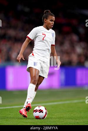 Aktenfoto vom 23-10-2021 von Englands Nikita Parris. Die vorläufige englische Mannschaft für die UEFA Women's Euro 2022 wurde bekannt gegeben. Ausgabedatum: Dienstag, 17. Mai 2022. Stockfoto