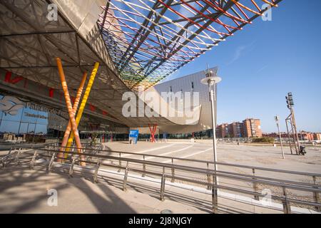 Palacio de Congresos, Messe- und Kongresszentrum, Kongresszentrum, Andalusien, Malaga. Spanien Stockfoto