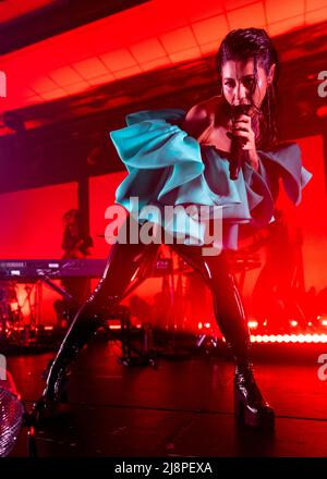 Edinburgh, Schottland, Großbritannien. 17.. Mai 2022. MARINA startet ihre „Ancient Dreams in A Modern Land: UK Tour“ auf der O2 Academy edinburgh am Dienstag, den 17.. Mai 2022.Bildquelle: Alan Rennie/Alamy Live News Stockfoto