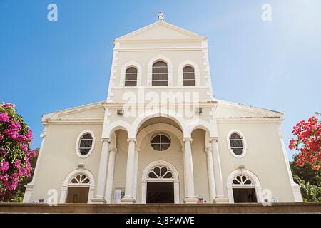 Römisch-katholische Kathedrale der Unbefleckten Empfängnis in Victoria, Hauptstadt der Insel Mahe, Seychellen Stockfoto