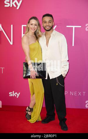 London, Vereinigtes Königreich . 17 Mai, 2022 . Aston Merrygold im Bild bei der Sky Up Next Veranstaltung im Theatre Royal Drury Lane. Kredit: Alan D West/Alamy Live Ne Stockfoto