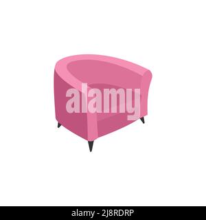 Sofasessel 3D Stock Vektor