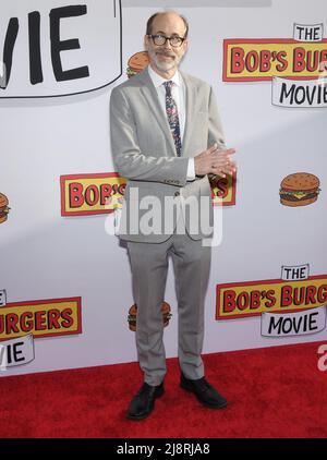 Los Angeles, USA. 17.. Mai 2022. Brian Huskey kommt bei der 20. Century Fox's THE BOB'S BURGERS FILM Weltpremiere im El Capitan Theater am Dienstag, dem 17. Mai 2022. (Foto: Sthanlee B. Mirador/Sipa USA) Quelle: SIPA USA/Alamy Live News Stockfoto