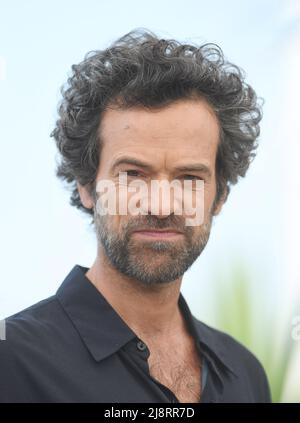 Cannes, Frankreich. 18.. Mai 2022. Der französische Schauspieler Romain Duris nimmt am Mittwoch, den 18. Mai 2022, an einem Photo-Call für Final Cut im Palais des Festivals bei den Filmfestspielen von Cannes 75. Teil. Foto von Rune Hellestad/ Credit: UPI/Alamy Live News Stockfoto