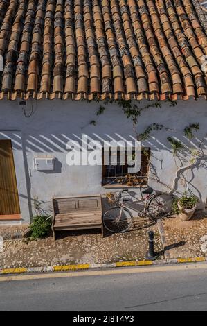 Altstadt von Altea, Alicante, Spanien Stockfoto