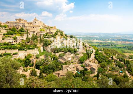 Gordes, mittelalterliches Dorf in Südfrankreich, Provence Stockfoto