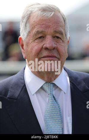 SIR MICHAEL STOUTE, RENNPFERDTRAINER, 2022 Stockfoto