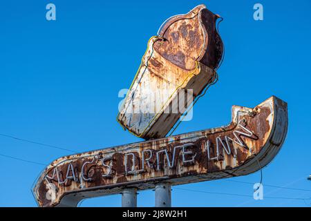 Mac's Drive Inn Diner in Fort Gibson, Oklahoma, ein lokaler Favorit seit 1963. (USA) Stockfoto