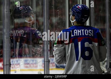 Ice Hall, Helsinki, Finnland, 18. Mai 2022, (Slowakei) während der Weltmeisterschaft - Schweiz gegen Slowakei - Eishockey Stockfoto