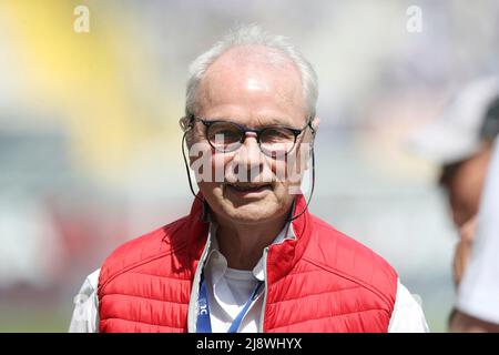 Paderborn, Deutschland. 14.. Mai 2022. firo: 05/14/2022, Fuvuball, 3. Bundesliga, Saison 2021/2022, SC Verl - MSV Duisburg 1:1 Bernard Dietz, Portrait, Headshot, Credit: dpa/Alamy Live News Stockfoto