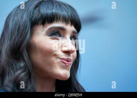 Madrid. Spanien. 20220518, Natalia Dyer nimmt an der Premiere der ‘Stranger Things’-Saison 4 im Callao Cinema am 18. Mai 2022 in Madrid, Spanien Teil. Quelle: MPG/Alamy Live News Stockfoto