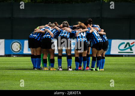 Women Serie Ein Spiel zwischen dem FC Internazionale und den Empoli Ladies FBC im Suning Youth Development Center in Erinnerung an Giacinto Facchetti aus dem Jahr: Atmosphäre wo: Mailand, Italien Wann: 02. Mai 2021 Credit: Mairo Cinquetti/WENN Stockfoto