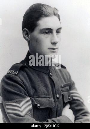 Thomas Ricketts, VC im Jahr 1918 während des Ersten Weltkriegs wurde der 17-jährige Neufundländer-Soldat Tommy Ricketts der jüngste Empfänger des Victoria Cross Stockfoto