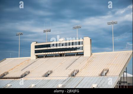 Wichita, Kansas, USA: 6-2021: Cessna Stadium auf dem Campus der Wichita State University Stockfoto