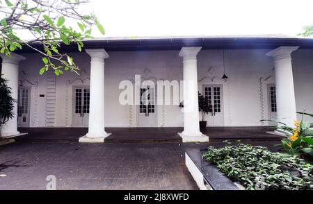 Das alte Gerichtsgebäude in Kuching, Sarawak, Malaysia. Stockfoto