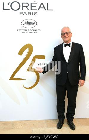 Venedig, Italien. 19.. Mai 2022. 75. Festival Internazionale del Cinema, L'Oréal Paris Jubiläumsdinner. Nella foto Thierry Fremaux Credit: Independent Photo Agency/Alamy Live News Stockfoto