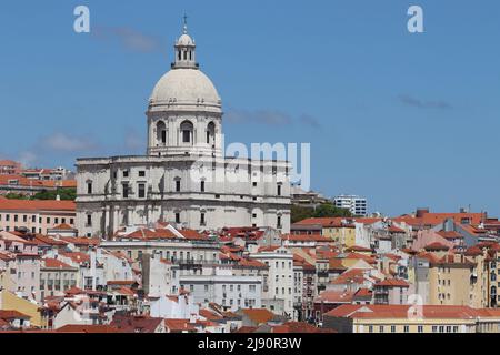 Das Nationale Pantheon, die Kirche St. Engratia, Lissabon, Portugal Stockfoto