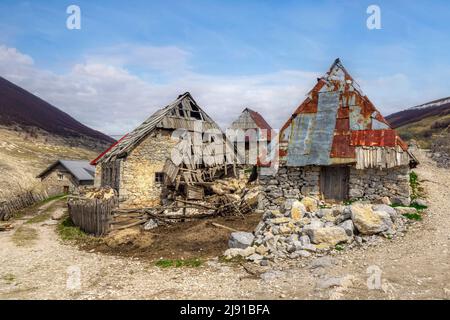 Lukomir, Konjic, Herzegowina-Neretva, Bosnien und Herzegowina, Europa Stockfoto