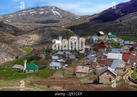 Lukomir, Konjic, Herzegowina-Neretva, Bosnien und Herzegowina, Europa Stockfoto