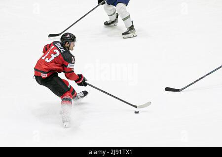 Ice Hall, Helsinki, Finnland, 19. Mai 2022, BARZAL Matt (Kanada) während der Weltmeisterschaft - Kanada vs Kasachstan - Eishockey Stockfoto