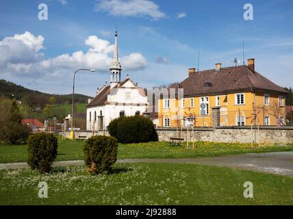 Kapelle des heiligen Josef, Hohenfurth, Vyssi Brod, Sumava, Südböhmen, Böhmen, Tschechische Republik Stockfoto