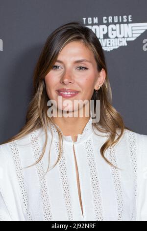 Camille Cerf nimmt am 19. Mai 2022 an der Pariser Filmpremiere „Top Gun Maverick“ beim UGC Normandie in Paris Teil. Foto von Nasser Berzane/ABACAPRESS.COM Stockfoto