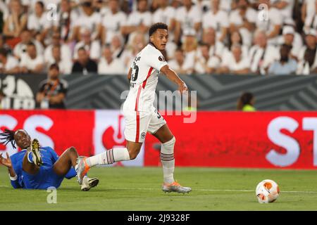 Sevilla, Spanien. 18.. Mai 2022. Tuta (Frankfurt) Fußball/Fußball : UEFA Europa League Finalspiel zwischen Eintracht Frankfurt 1-1 (PK5-4) Rangers FC im Estadio Ramon Sanchez-Pizjuan in Sevilla, Spanien . Quelle: Mutsu Kawamori/AFLO/Alamy Live News Stockfoto