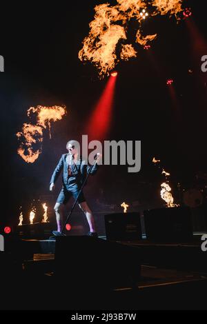 Zürich, Schweiz. 19.. Mai 2022. Der englische Sänger, Songwriter und Musiker Yungblud spielt ein Live-Konzert in der Halle 622 in Zürich. (Foto: Gonzales Photo/Alamy Live News Stockfoto