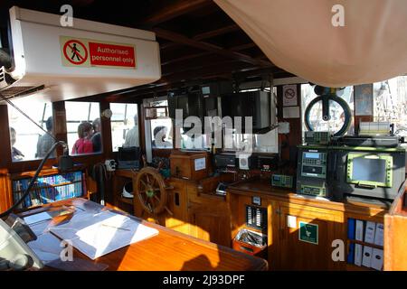 Timonerie de l'Adornate während der Tage der offenen Tür in Toulon Stockfoto