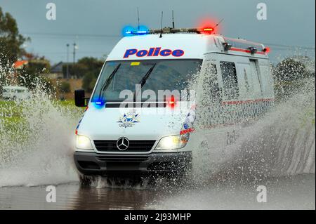 WESTERN Australia Police in Aktion. Stockfoto