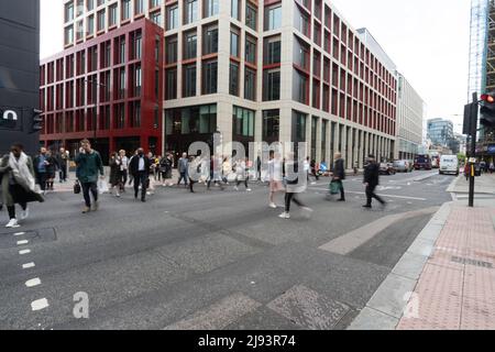 Bloom Clerkenwell und Farringdon Station, London Stockfoto