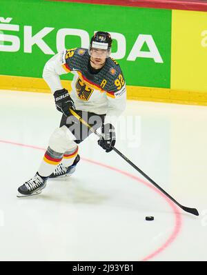 Helsinki, Finnland, 19. Mai 2022, Marcel Noebels Nr. 92 von Deutschland im Spiel DEUTSCHLAND - DÄNEMARK 1-0 der IIHF EISHOCKEY WELTMEISTERSCHAFT Gruppe B in Helsinki, Finnland, 19. Mai 2022, Saison 2021/2022 © Peter Schatz / Alamy Live News Stockfoto