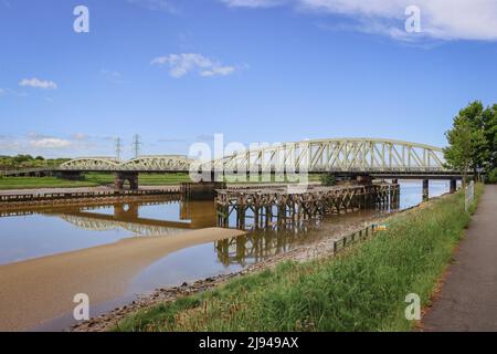 Hawarden Old Bridge Stockfoto