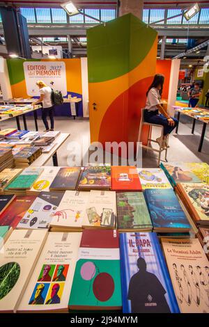 Italien 19. Mai 2022 Piemont Turin Lingotto -Internationale Buchmesse 2022 Stockfoto