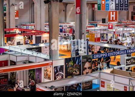 Italien 19. Mai 2022 Piemont Turin Lingotto -Internationale Buchmesse 2022 Stockfoto