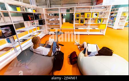 Italien 19. Mai 2022 Piemont Turin Lingotto -Internationale Buchmesse 2022 Stockfoto