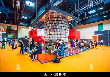 Italien 19. Mai 2022 Piemont Turin Lingotto -Internationale Buchmesse 2022 Stockfoto