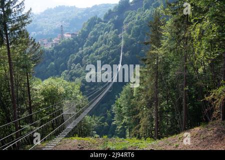Längste tibetische Brücke der Welt Stockfoto