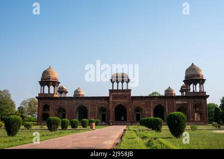 Akbars Lieblingskönigin, Maryams Grab in Sikandara, Agra Stockfoto