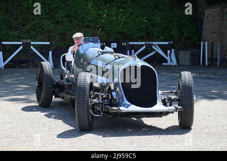 Napier-Railton 535hp W12 (1934, Brooklands Lap Record Car), Centenary of Speed, 17. Mai 2022, Brooklands Museum, Weybridge, Surrey, England, Großbritannien, Europa Stockfoto