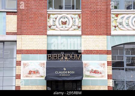 Bibendum Restaurant im berühmten Michelin House in Chelsea Stockfoto