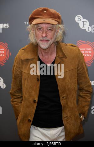 London, Vereinigtes Königreich . 20 Mai, 2022 . Sir Bob Geldof im Bild beim BFI & Radio Times Television Festival - BBC 100 Live Aid with Sir Bob Geldof photo Call Held at the BFI Southbank.Quelle: Alan D West/Alamy Live News Stockfoto