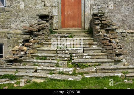 Die Hall of Clestrain auf dem Festland Orkney, Geburtsort von John Rae, dem Polarforscher des 19.. Jahrhunderts. Stockfoto