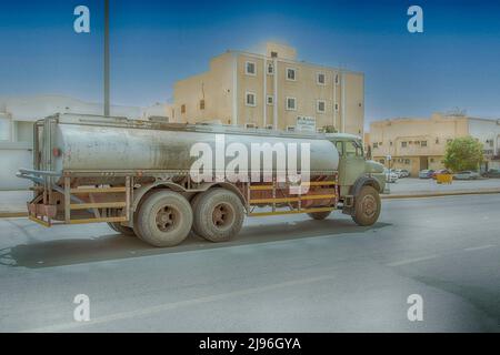 Water Truck - HDR Teile I - III Stockfoto