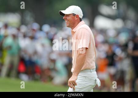 Tulsa, OK, USA. 20.. Mai 2022. Rory McIlroy beim zweiten Lauf der PGA Championship 2022 im Southern Hills Country Club in Tulsa, OK. Gray Siegel/Cal Sport Media/Alamy Live News Stockfoto