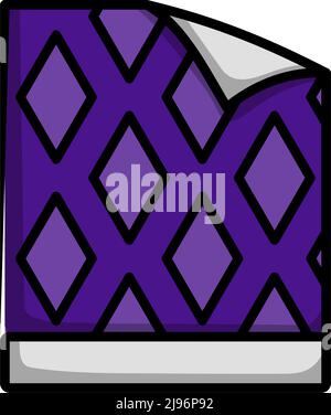 Hintergrundbild-Symbol. Editierbare Fett Formatigte Kontur Mit Farbfüllungsdesign. Vektorgrafik. Stock Vektor